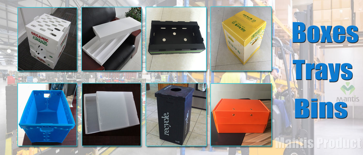 Corrugated Plastic Packing Box