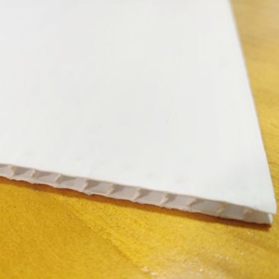 Recycled White Coroplast Sheets 10mm Blank Corrugated Plastic Sheets