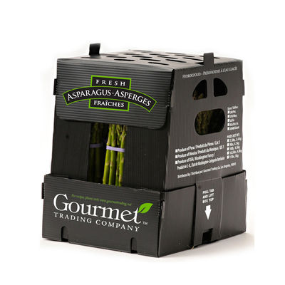 Recycled Turnover Vegetable Packaging Box Vegetable Corrugated Boxes