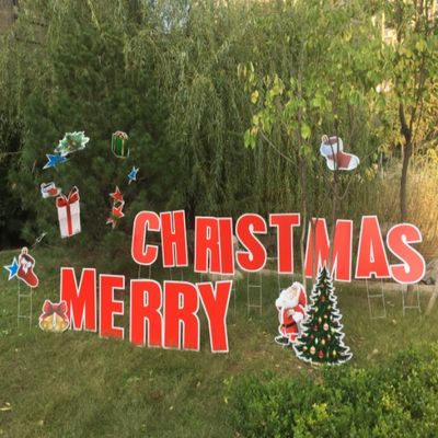 Reusable PP Yard Card Coroplast Yard Letters For Graduations
