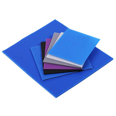 Polypropylene Corrugated Plastic Sheet Recycled Lightweight Customized
