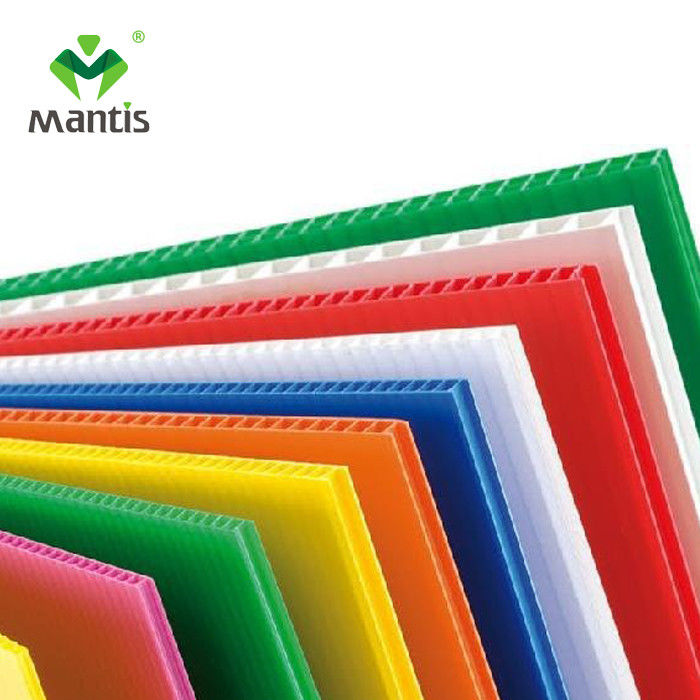 3.5m Polypropylene Corrugated Plastic Sheet 1.6mm12mm Thick Plastic