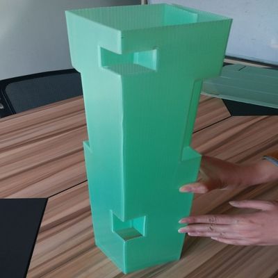 Square Triangle Corrugated Corflute Tree Guard Vine Protector