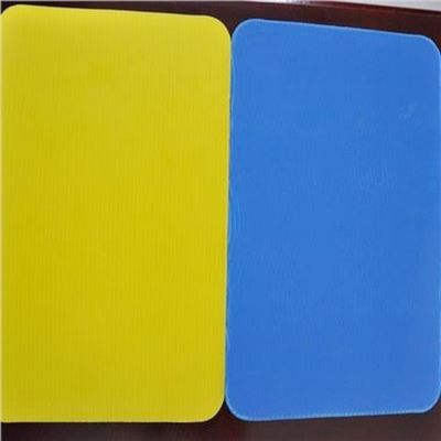 Durable 5mm Corrugated Plastic Sheet 2.5m Width Coloured Correx Sheets