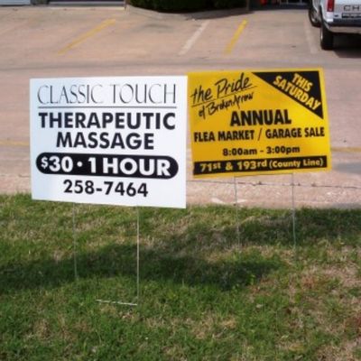 ODM Corrugated Plastic Yard Sign Decoration Coroplast 5mm Corflute Sign