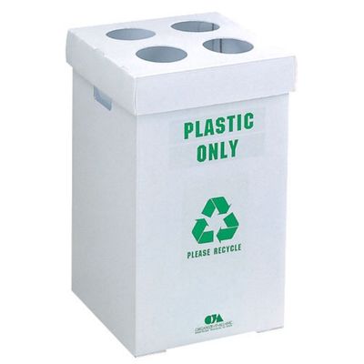 Black Reusable Corrugated Plastic Boxes Polypropylene Turnover Coroplast Bins