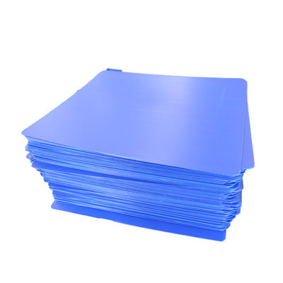 Polypropylene 3mm Corrugated Layer Pad Plastic Separator Sheets Rounded Corner