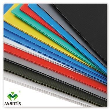 Strong Lightweight 5mm Correx Sheets Carton Plast Corrugated Plastic Panels
