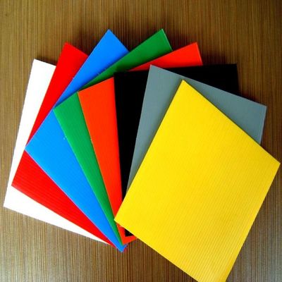 Strong Lightweight 5mm Correx Sheets Carton Plast Corrugated Plastic Panels