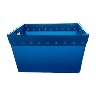 Non Toxic PP Corrugated Mail Tote Bins Waterproof Recyclable