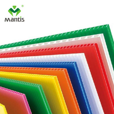 3.5m Polypropylene Corrugated Plastic Sheet 1.6mm-12mm Thick Plastic Corrugate