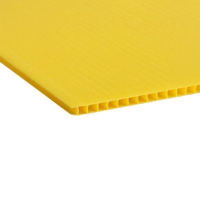 4mm Twin Wall Polypropylene Sheet Double Wall Corrugated Plastic Sheets