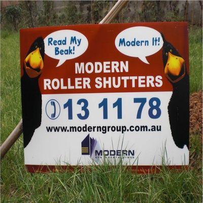 PP 4x8 Corrugated Plastic Signs Polypropylene 4mm Coroplast Signs