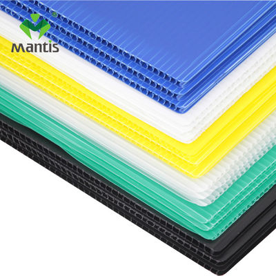 Moisture Proof 10mm Coroplast Corrugated Plastic Sheets 6mm Coroplast Sheets