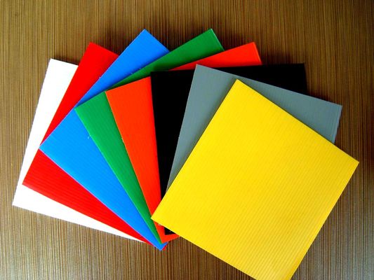 Moisture Proof 10mm Coroplast Corrugated Plastic Sheets 6mm Coroplast Sheets