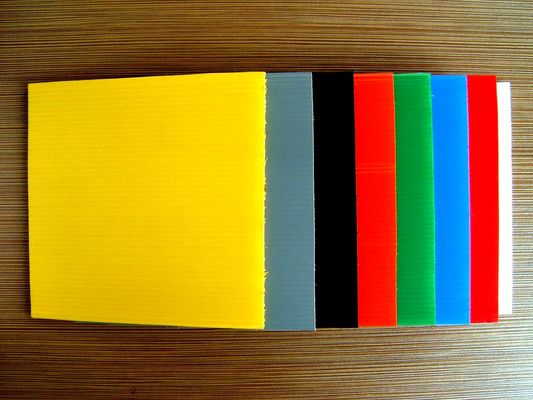 Moisture Proof 10mm Coroplast Corrugated Plastic Sheets 6mm Coroplast Sheets