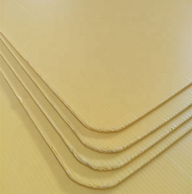 Grey 5mm Coroplast Bottle Layer Pad 1200*1000mm PP Plastic Corrugated