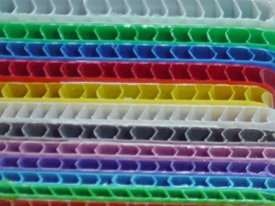 Yellow White Coroplast Board 5mm Coroplast 4 X 8 Sheets Recyclable