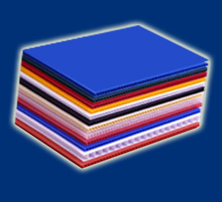 1.5-12mm Corflute PP Corrugated Board Black Corrugated Plastic Sheets