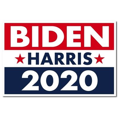 Political Coroplast Yard Signs 18x24 Corrugated Plastic For Election Campaign