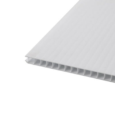 12mm Corrugated Twinwall Plastic Sheet Polypropylene Blank Coroplast