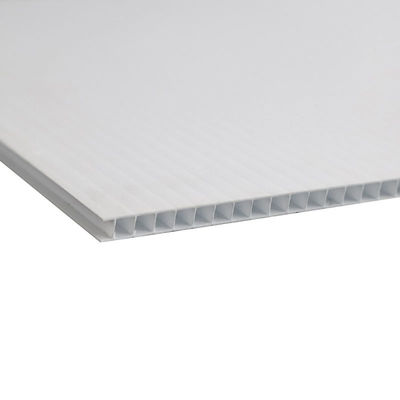 12mm Corrugated Twinwall Plastic Sheet Polypropylene Blank Coroplast