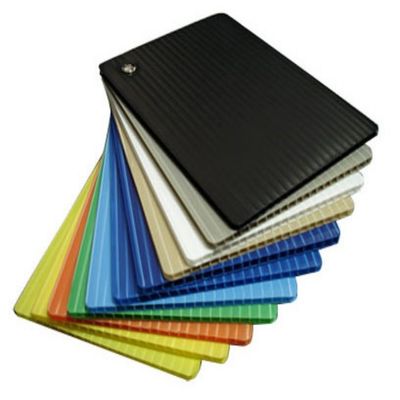 Anti Pressure PP Hollow Plastic Sheet Correx Corrugated Plastic Board Sheet