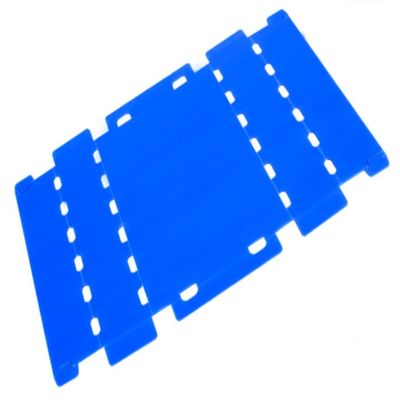 Blue Coroplast Apple Fruit Packaging Box Polypropylene Moisture Resistant