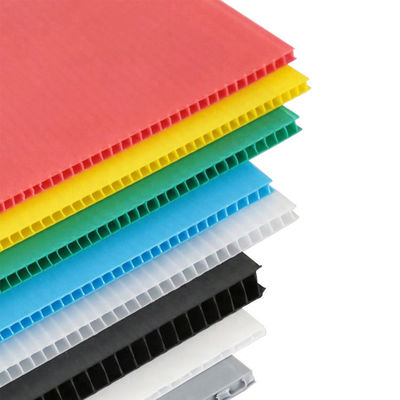 Corrugated Plastic Sheet Available in Various Sizes Colors and Thicknesses Suitable for Custom Applications and Projects