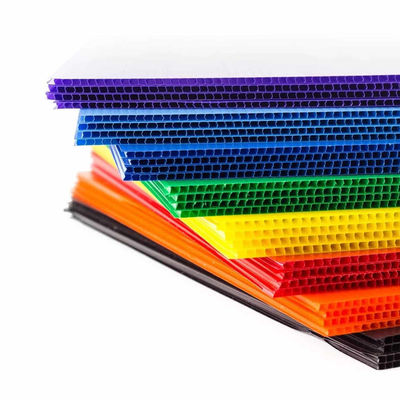 Blank Coroplast Corrugated Plastic Polypropylene Sheet 4x8