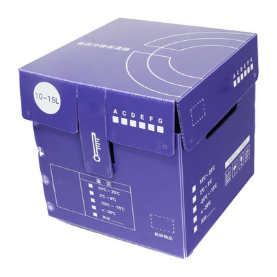 Coroplast Packaging Corrugated Plastic Boxes Rigid Lightweight Foldable Polypropylene