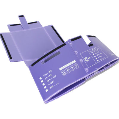 Coroplast Packaging Corrugated Plastic Boxes Rigid Lightweight Foldable Polypropylene