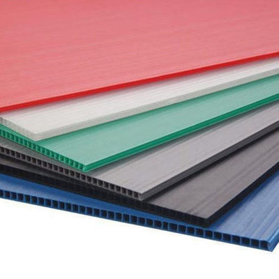 10mm Recycled Coroplast Corrugated Plastic Sheets Customization