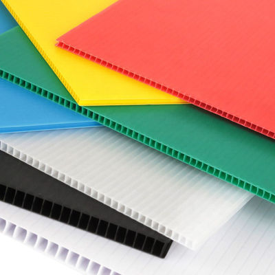 10mm Recycled Coroplast Corrugated Plastic Sheets Customization