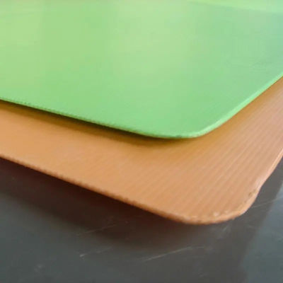 Lightweight Plastic Layer Pads manufactured from corrugated polypropylene sheets providing cushioning and protection for delicate items