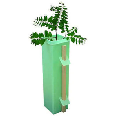 2mm - 4mm Corrugated PP Plastic Tree Guards Impact Resistance