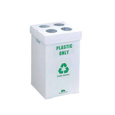 PP Coroplast Recycle Bin Eco Friendly Resistant Durable