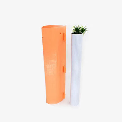 2mm - 4mm Corrugated PP Plastic Tree Guards Customized Impact Resistance