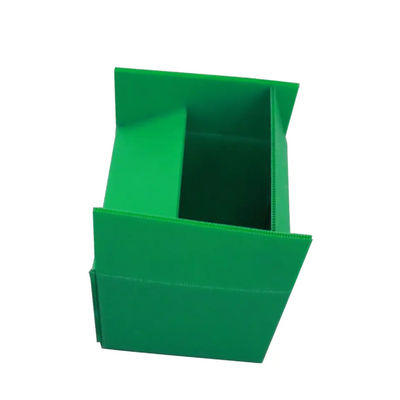 Rigid Lightweight Vegetable Packaging Box Corrugated Plastic Storage Box