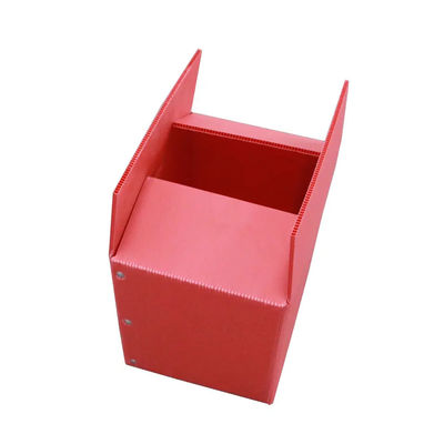 Rigid Lightweight Vegetable Packaging Box Corrugated Plastic Storage Box