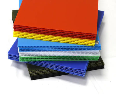 Industrial Polypropylene Coroplast Sheet Recycled Lightweight Customized