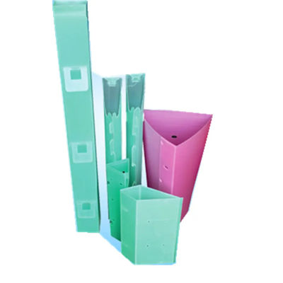 Corrugated Plastic Tree Guard Protect Sapling From Rodents Bites Vine Guard