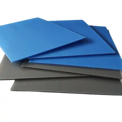 Corflute Sheet Waterproof UV Resistant PP Corrugated Plastic Sheet Ideal for Outdoor Providing Protection Against Environmental Damage