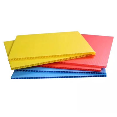 Customized Durable Polypropylene Hollow Sheet Eco Friendly Waterproof Foldable