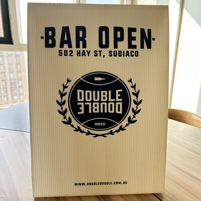 PP Fold-A-Signs Easy-to-Use Foldable PP Display Signs for Space-Saving Indoor & Outdoor Advertising, Flexible Retail Promotions, Events & Portable Wayfinding Solutions