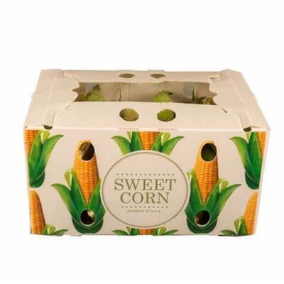 vegetable and fruit packaging box with folding resistance, anti-aging, bearing strength, tensile, compression, tearing, high temperature, colorful features
